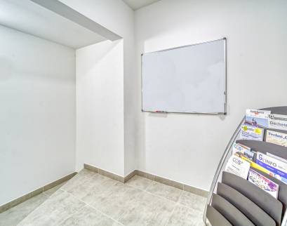 Un couloir remis à neuf