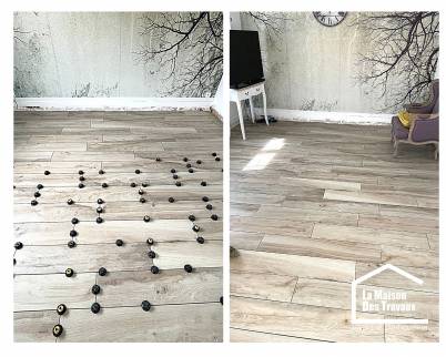 réfection d'un ancien sol