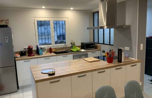 Cuisine rénovée près d’Alès La Maison Des Travaux d’Alès