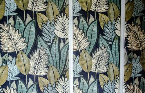 Papier peint sur des placards