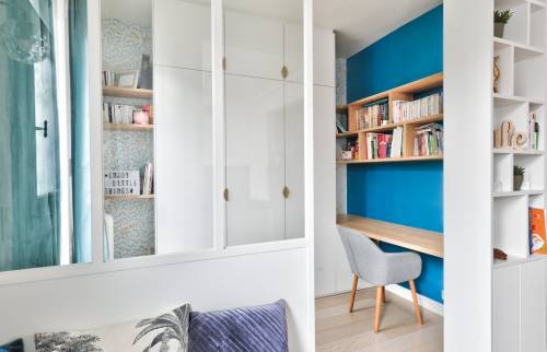 Relookage d’une très grande entrée à Colombes (92700) 