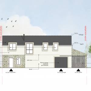 Rénovation complète d'une grange - Ornella CORALLO - La Maison Des Architectes 