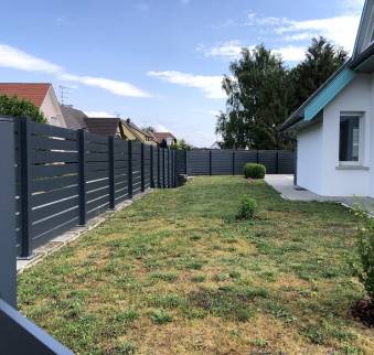 Clôture séparative à Rixheim