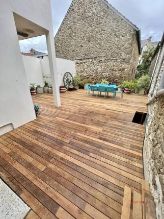 Nouvelle terrasse bois à Saint-Briac 35800