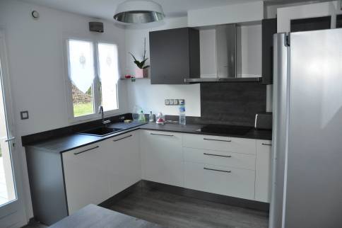 Aménagement de cuisine moderne - Brie-Comte-Robert 77170