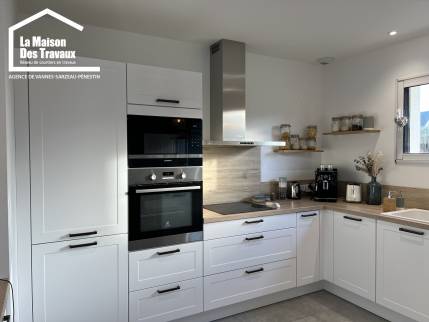 Création cuisine Vannes La Maison des Travaux