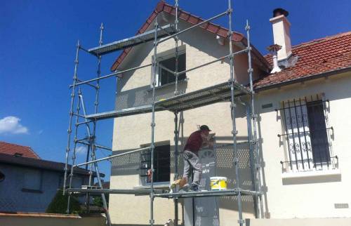 Ravalement d'une maison à Vaires sur marne