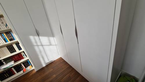 Détail poignées du Placard-Dressing au rez-de-chaussée