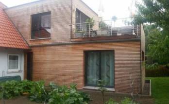 Extension d'une maison en guise d'une buanderie