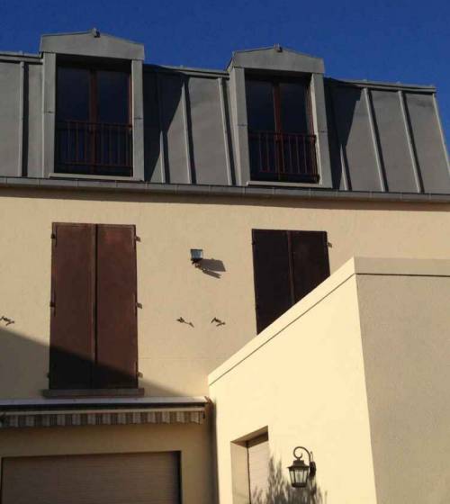 Surélévation d'une maison à Suresnes