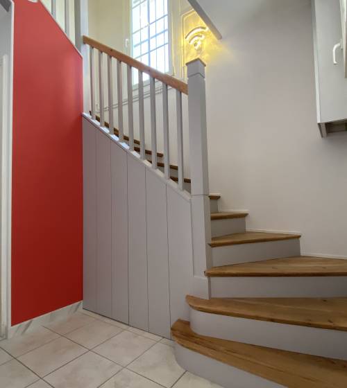 Escalier vue entrée