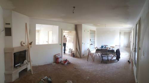 Rénovation Maison Rillieux la Pape - Travaux en cours