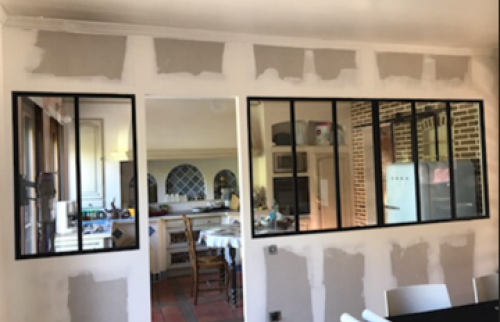 Création d’une verrière à Juvigny