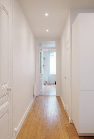 Rénovation Appartement Lyon Montchat - Couloir après travaux
