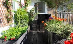 aménager un jardin sur un balcon Grenoble