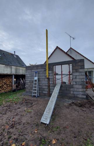 Elévation de l'atelier