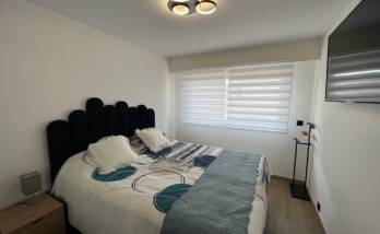 La chambre rénovée