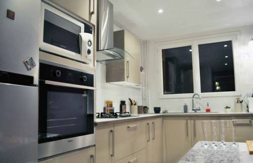 Rénovation d'un appartement à Sceaux la cuisine