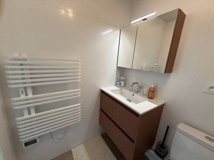 Salle de bain modernisée