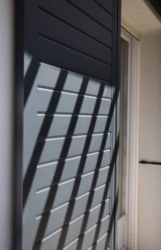 Volet coulissant alu