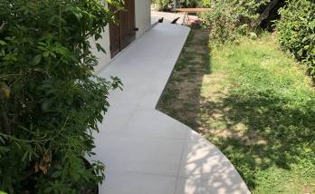 construction d'une terrasse