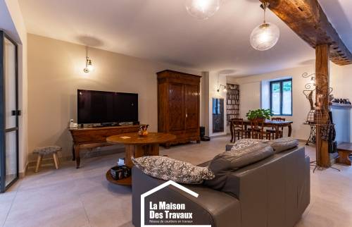 Salon après travaux