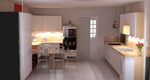 Agrandissement d'une cuisine a Tournefeuille