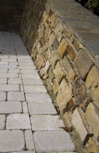 Allée de garage - bordure et pavés - Carquefou - 44470 -