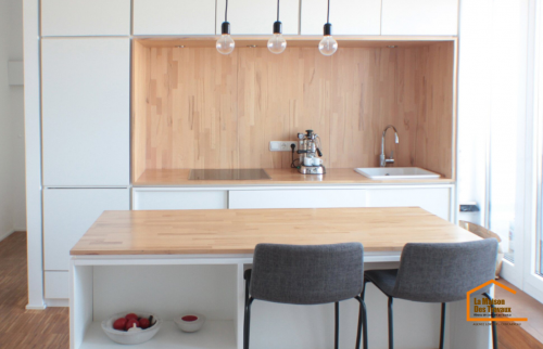 Aménagement cuisine fonctionnelle 