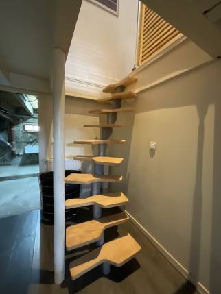 Remplacement escalier à Cusset