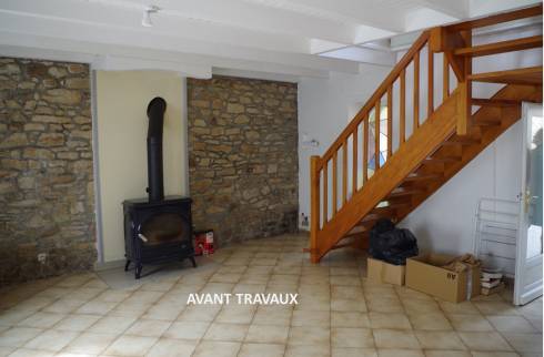 Création d'une cheminée à Vannes