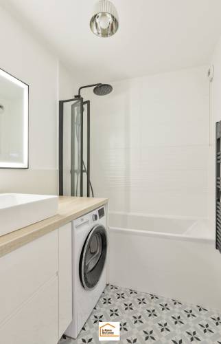 salle de bain rénovée