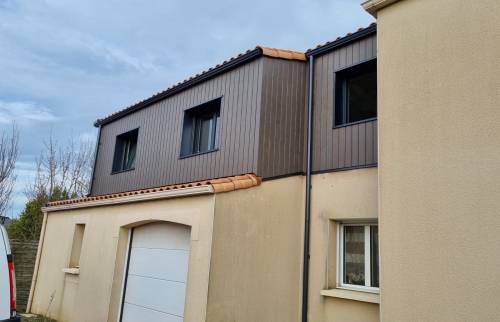 PROCHAINEMENT - Surélévation de maison en ossature bois à Vertou