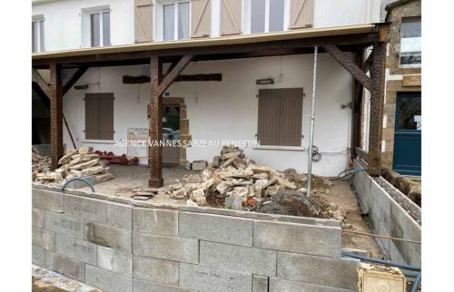 Aménagement d'une terrasse à Damgan (56750)