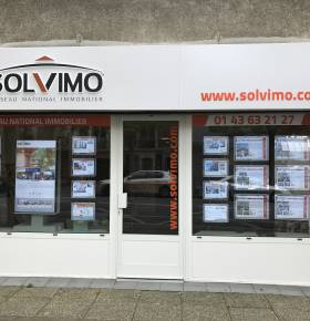 Une nouvelle vitrine pour cette agence immobilière