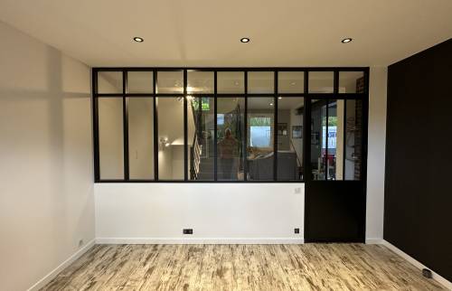 Rénovation d'une salle de jeu en un bureau à Igny (91)