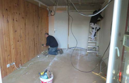 Rénovation totale d'un salon de musique - Larmor-Plage (56260)