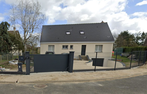 Portail aluminium coulissant