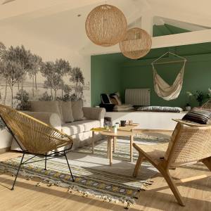 Décoration d'intérieur d'un salon - NATHALIE RENOUF - La Maison Des Architectes