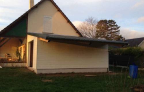 Extension en ossature bois à Hauteville sur Mer