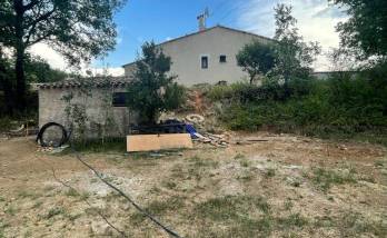 Terrain avant le début des travaux