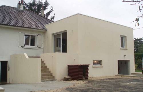 Extension sur sous-sol à ST GERVAIS LA FORET (41)