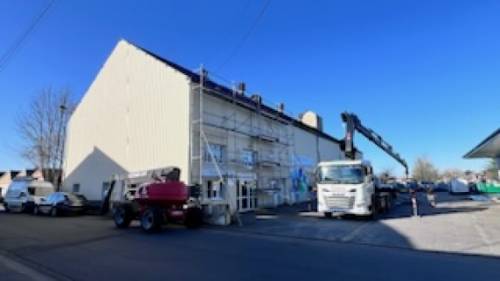 Remise à neuf du toit d'une église à Argentan