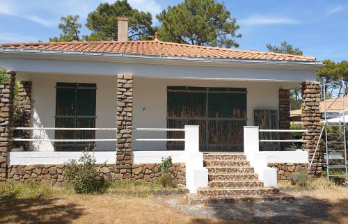 Arrière de la maison à rénover