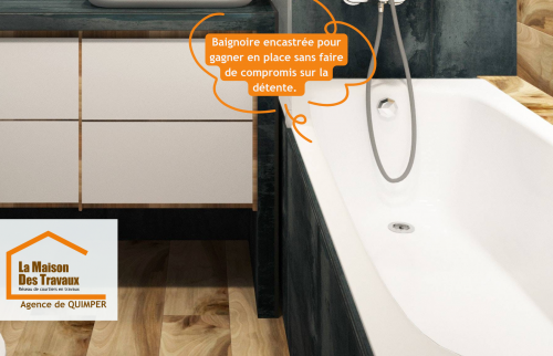 🟠 La réaction de nos clients à la livraison du chantier 💬 : “On adore notre nouvelle salle de bain !”