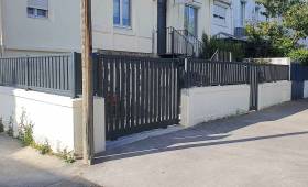 Clôture et portail aluminium à Saint-Malo