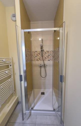 Douche colorée