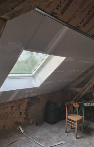 isolation par l'intérieur des combles 5