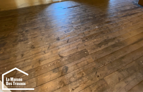 AVANT travaux parquet existant