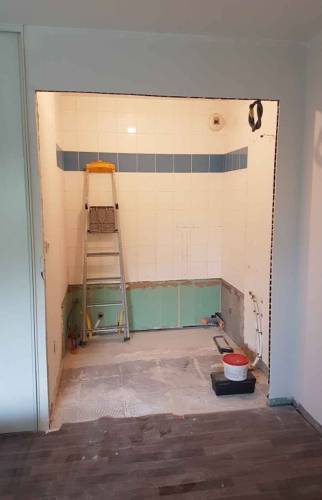 Début des travaux Salle de bain